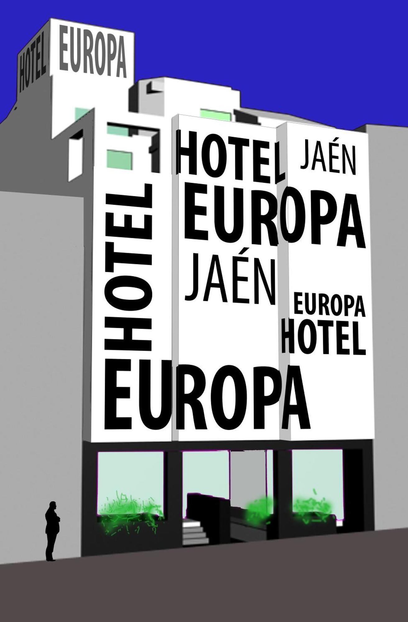 Hotel Europa Jaen Bagian luar foto