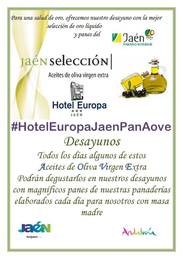 Hotel Europa Jaen Bagian luar foto